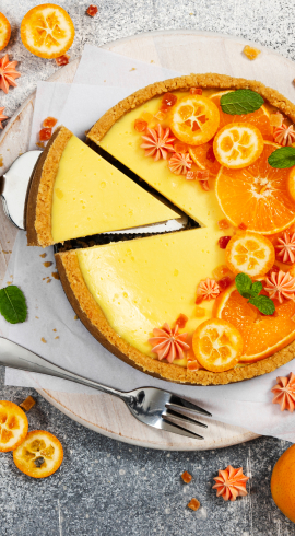 A Delicious Orange Cheesecake Recipe