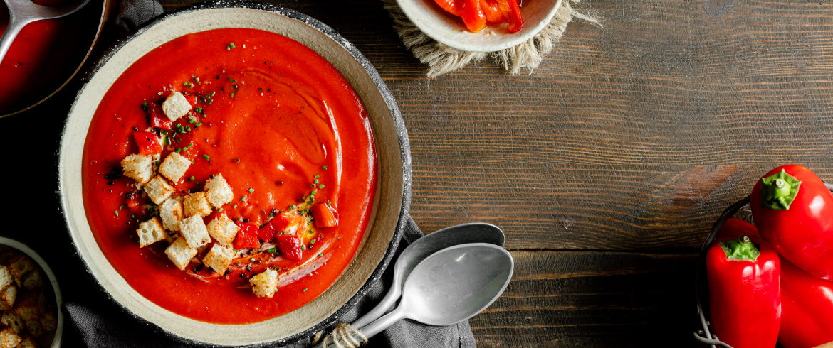 Creamy Roasted Pepper Soup Recipe - Barut B'log