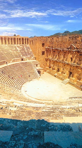 The Ancient City of Aspendos That Is Highly-Frequented Every Year 
