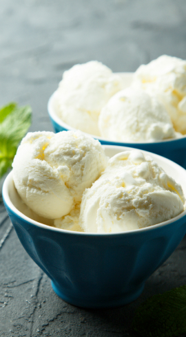 A Delicious Recipe for Home-Made Milk Ice Cream 
