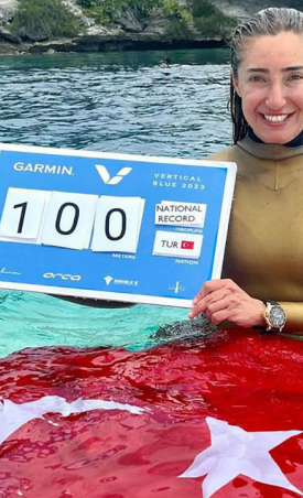 Who is Şahika Ercümen, the World Freediving Record Holder?