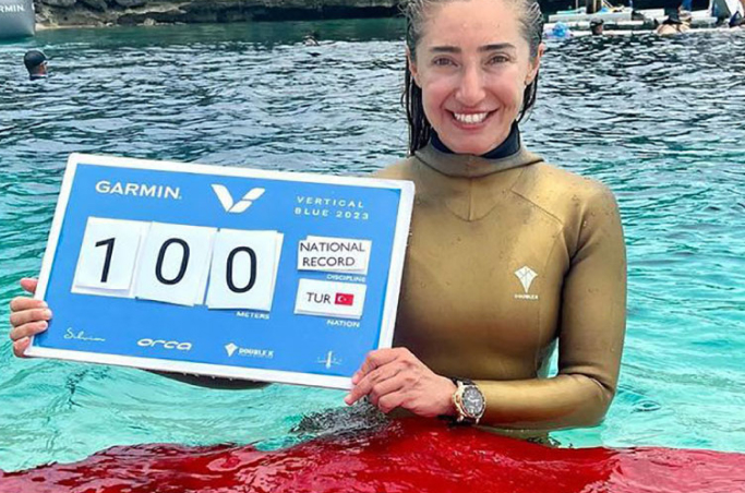 Who is Şahika Ercümen, the World Freediving Record Holder?